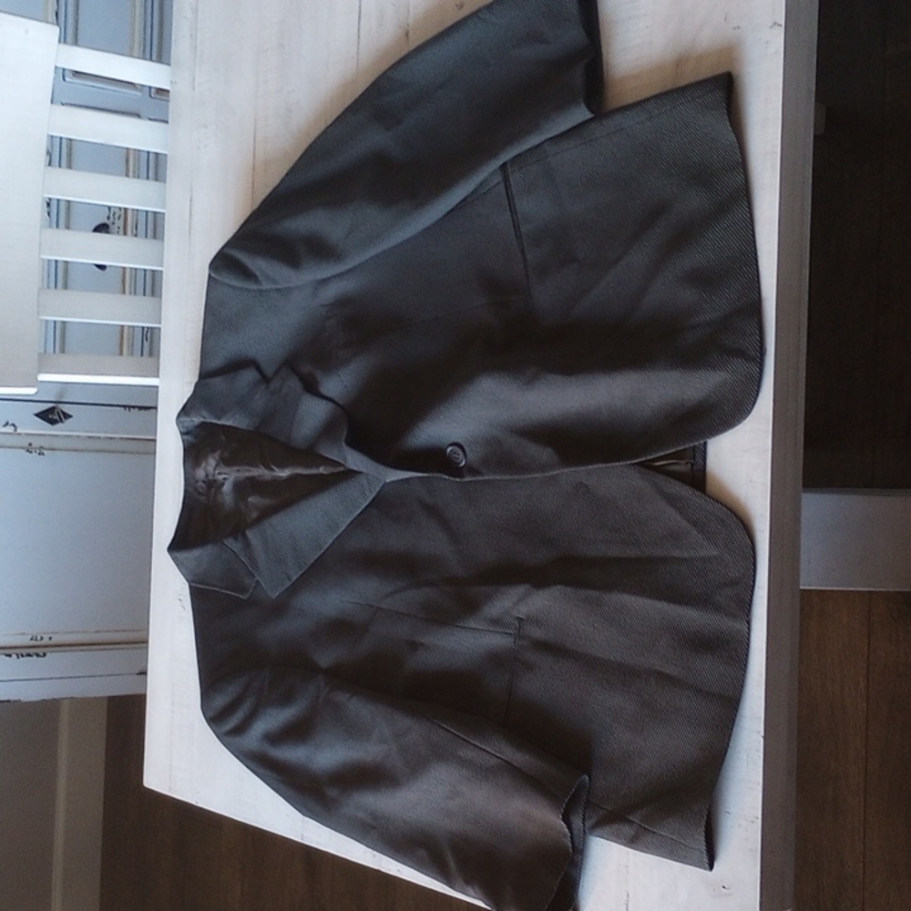 Giorgio Armani Le Collezioni 46R silk blend 1 button sport coat blazer